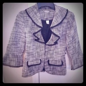 Nwot White House Black Market tweed jacket